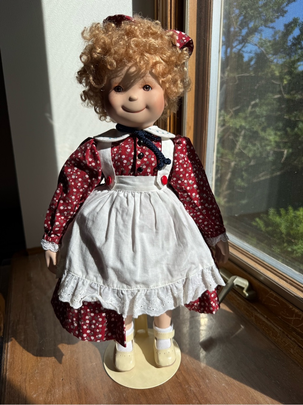 1999 Delafield Doll & Bear Company Porcelain Doll Sherri Buck Baldwin Limited 97